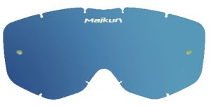 Ecran Iridium Bleu de remplacement pour masque MAIKUN ARROW